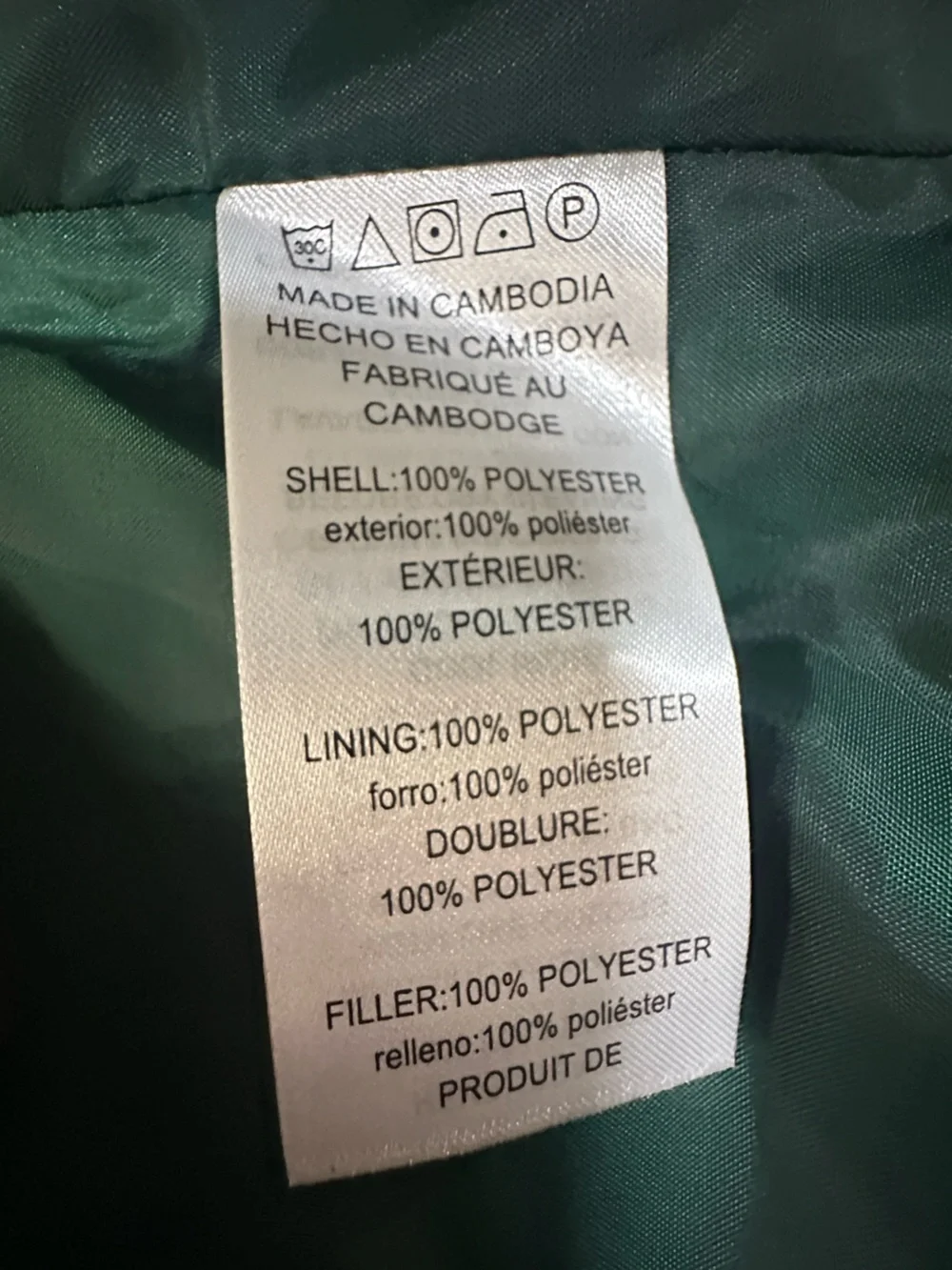 Michael Kors emerald Green Quilted Puffer Vest with Gold Zip